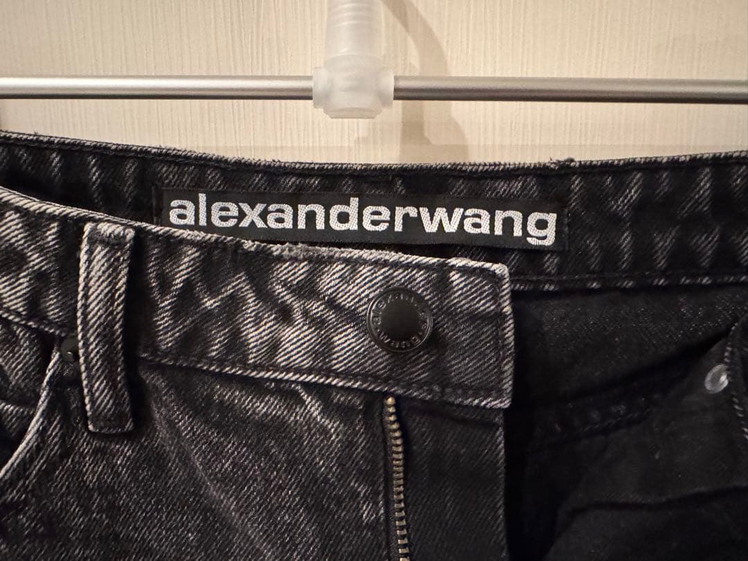 アレキサンダーワンBITE High Rise デニムショートパンツ