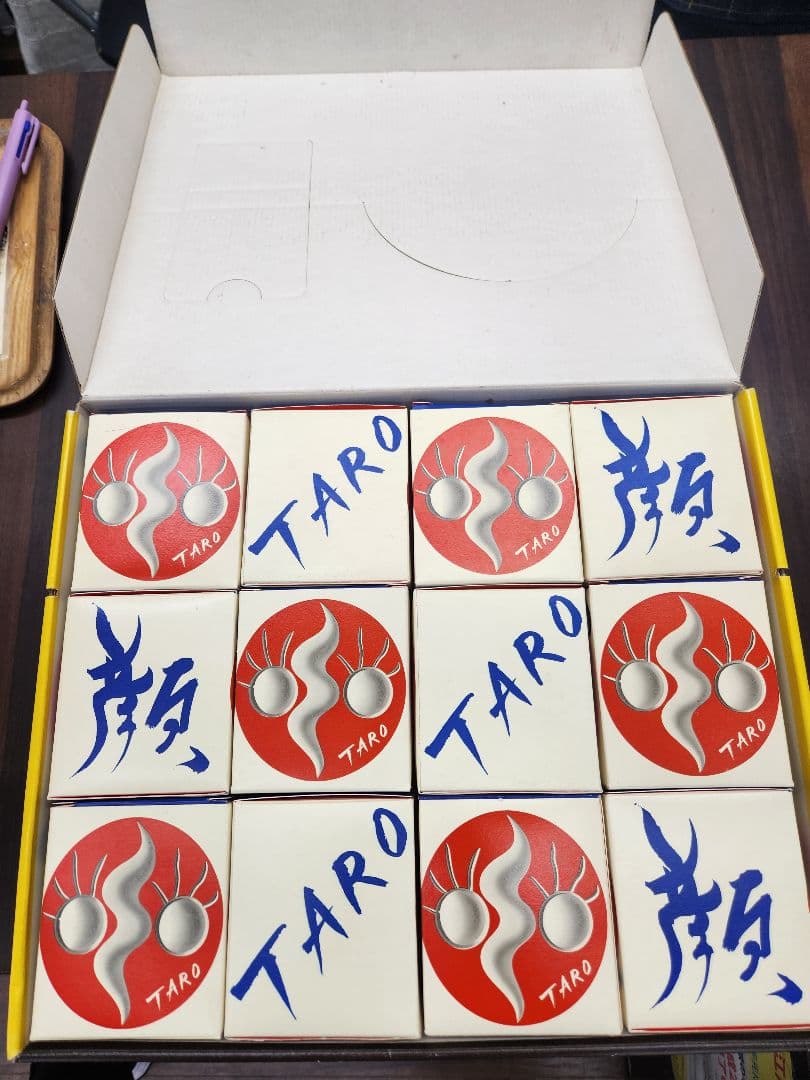 【送料無料】岡本太郎 顔のグラス 12個(1ケース)セット