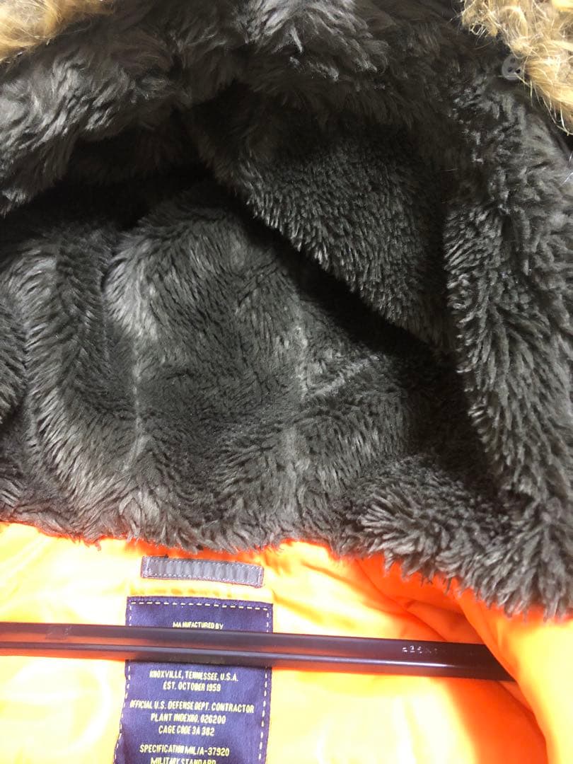 alpha industries ファージャケット