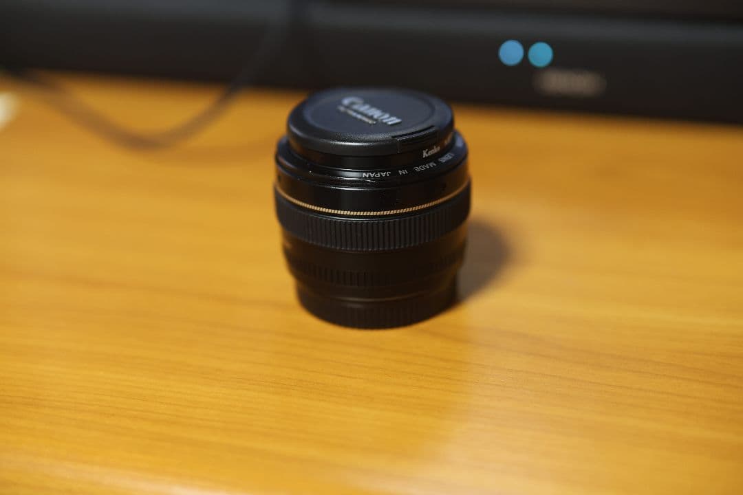 CANON EF 50mm f1.4USMフィルター付き