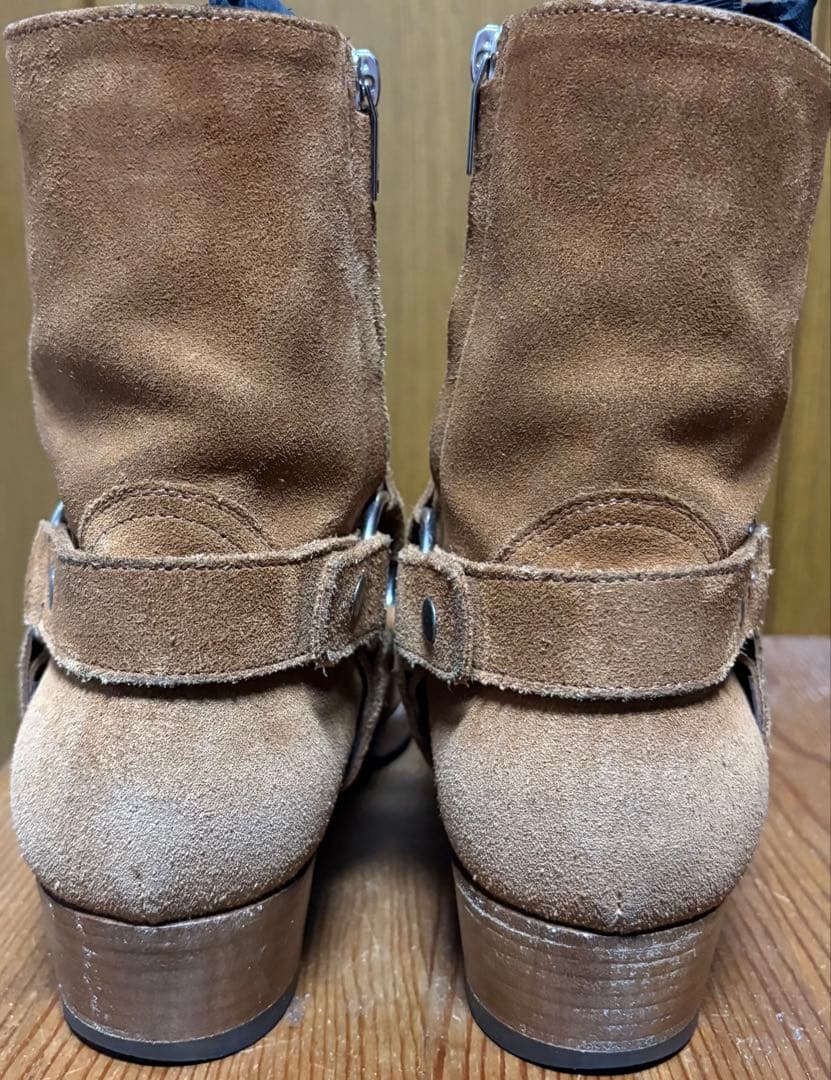 SAINT LAURENT ハーネス リングブーツ 41.5