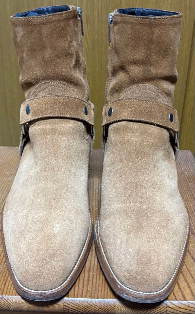 SAINT LAURENT ハーネス リングブーツ 41.5