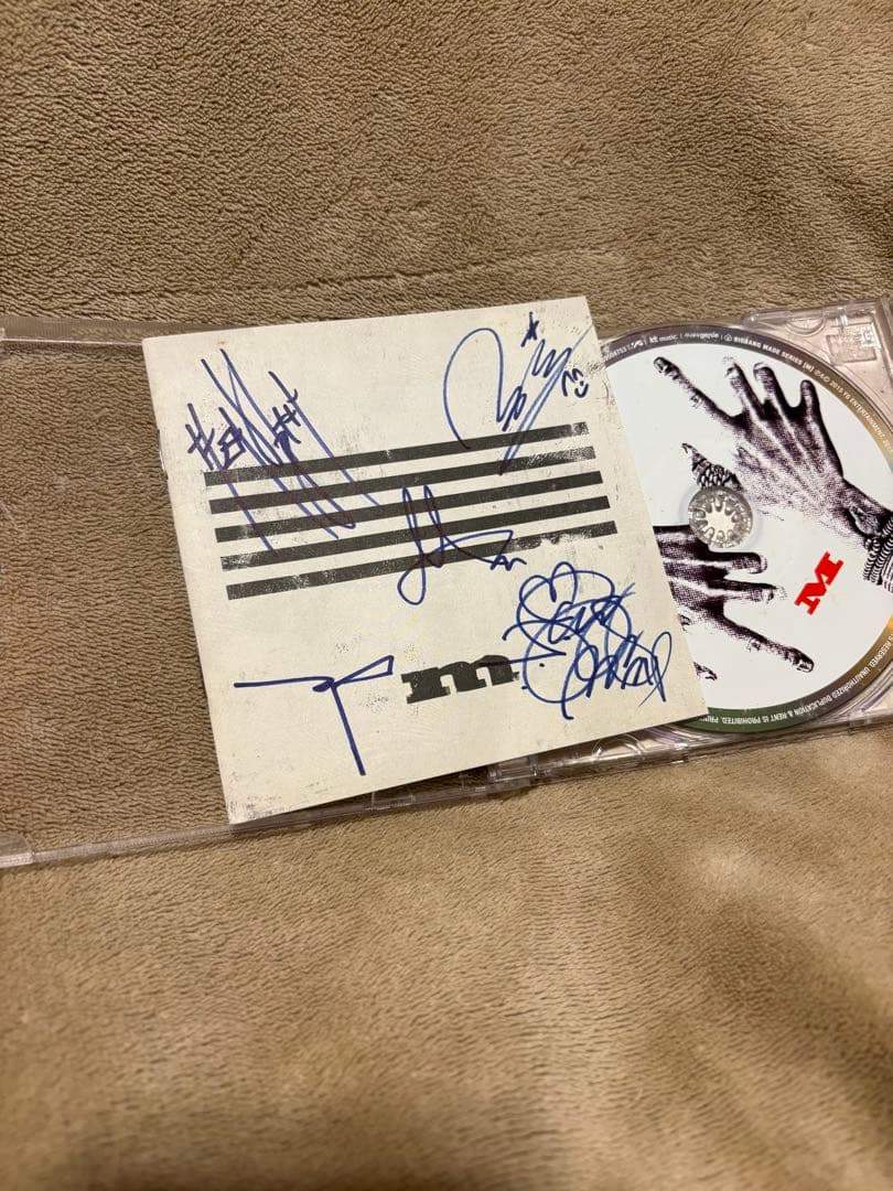BIGBANG サイン入り CD