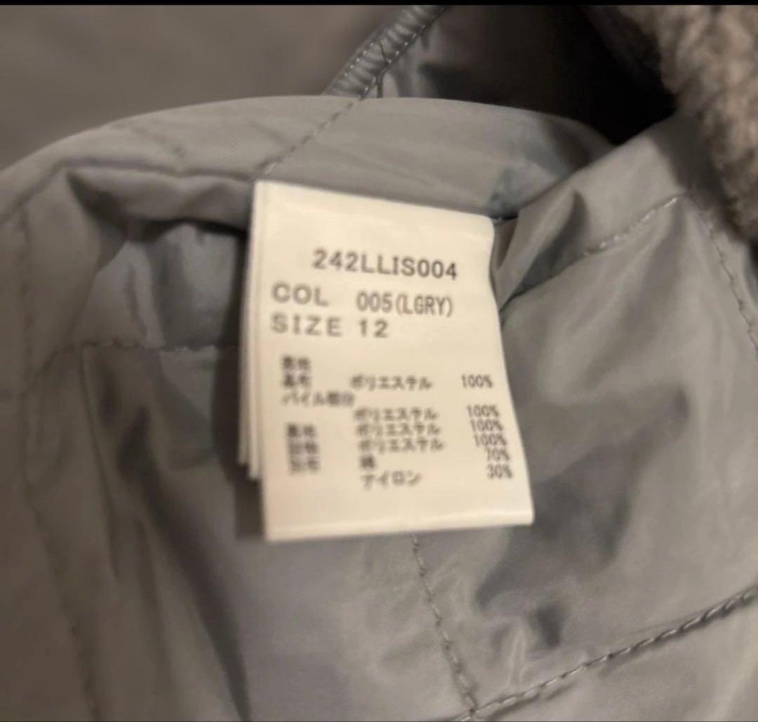 Barbour バブアー ボアベスト グレー 未使用品