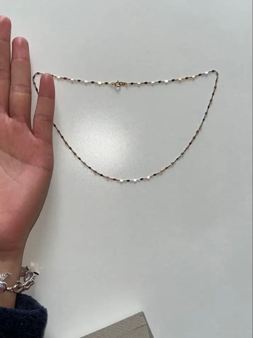 JEWELRY TSUTSUMI K10 ペタルチェーンネックレス