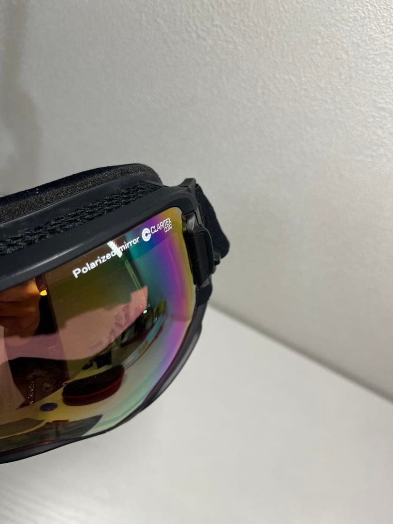 美品　ゴーグル DICE Polarized mirror CLARITEX