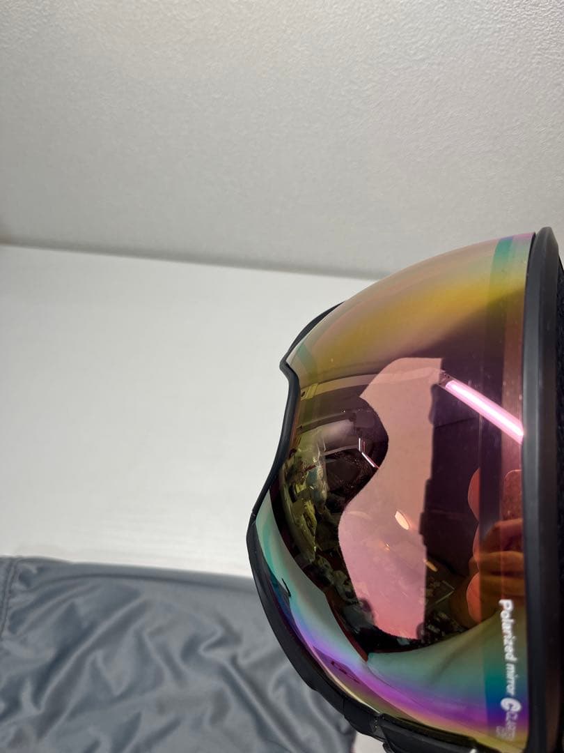 美品　ゴーグル DICE Polarized mirror CLARITEX