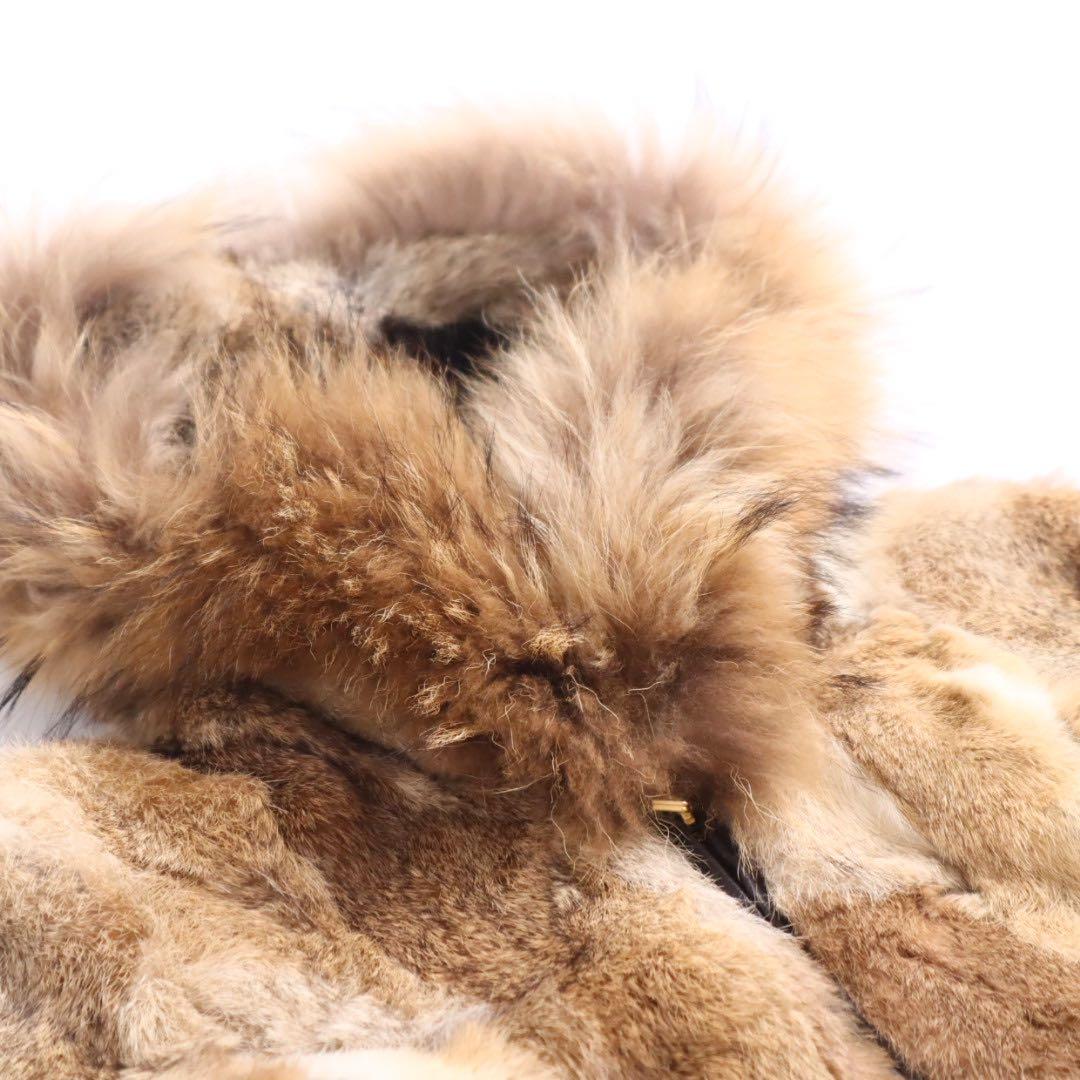 ジャケット・アウター Vintage y2k archive real fur zip hoodie