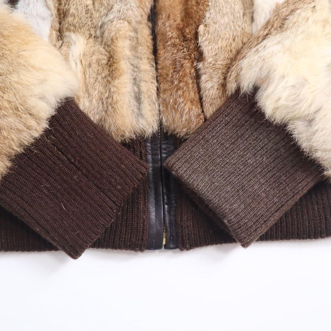 ジャケット・アウター Vintage y2k archive real fur zip hoodie