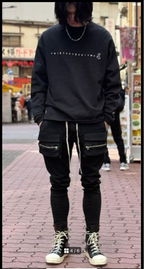 新品 タグ付き‼️DankeSchon/ダンケシェーンスキニー カーゴパンツ