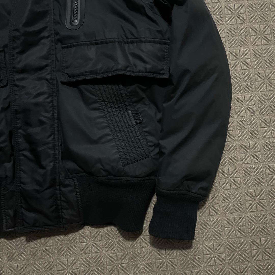 Y2K DIESEL opium darkwear N2B ファー ジャケット