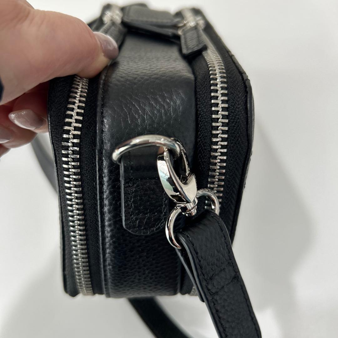 みんた　ear ブラック2WAYショルダーバッグ