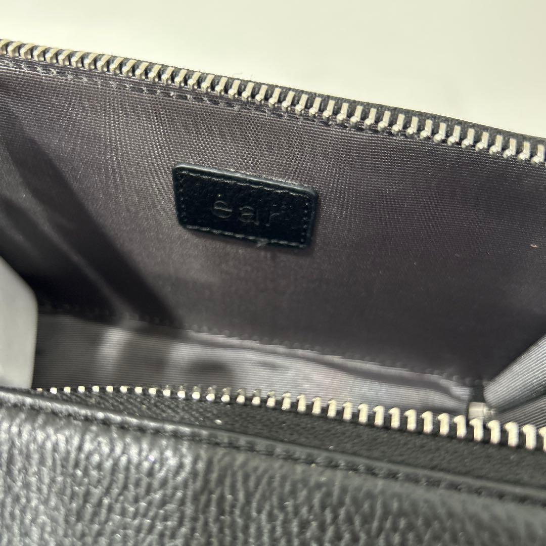 みんた　ear ブラック2WAYショルダーバッグ