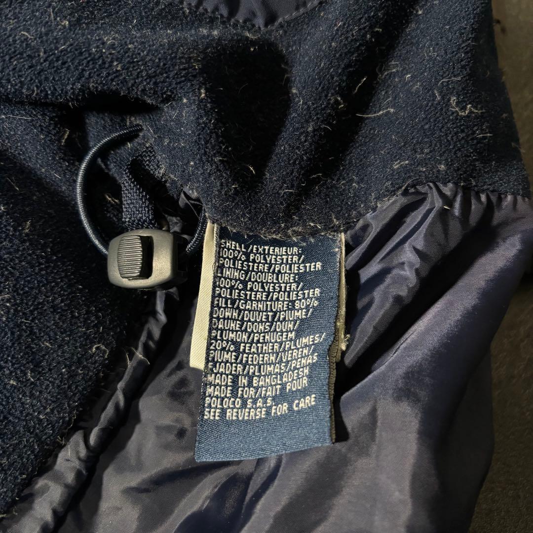 しん90s POLO SPORTポロスポーツダウンベストグレーラルフローレ