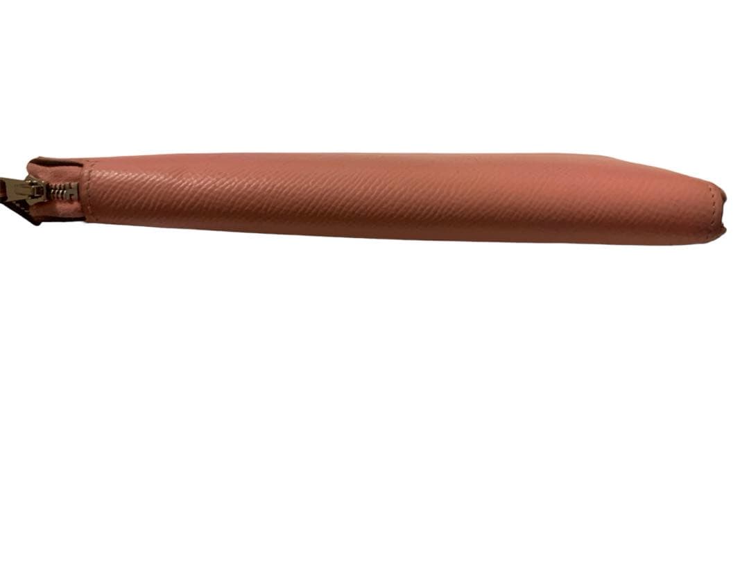 HERMES ピンク 長財布　シルクイン