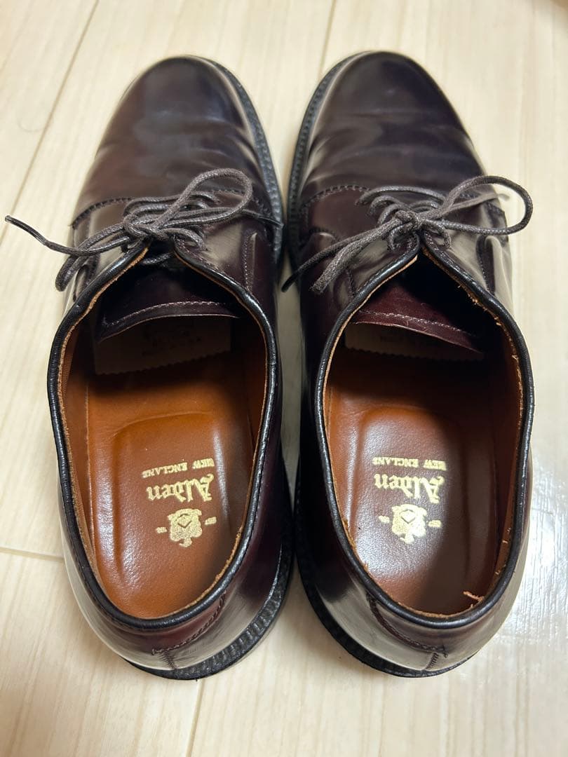 Alden 990 コードバン バーガンディ 7.5D オールデン