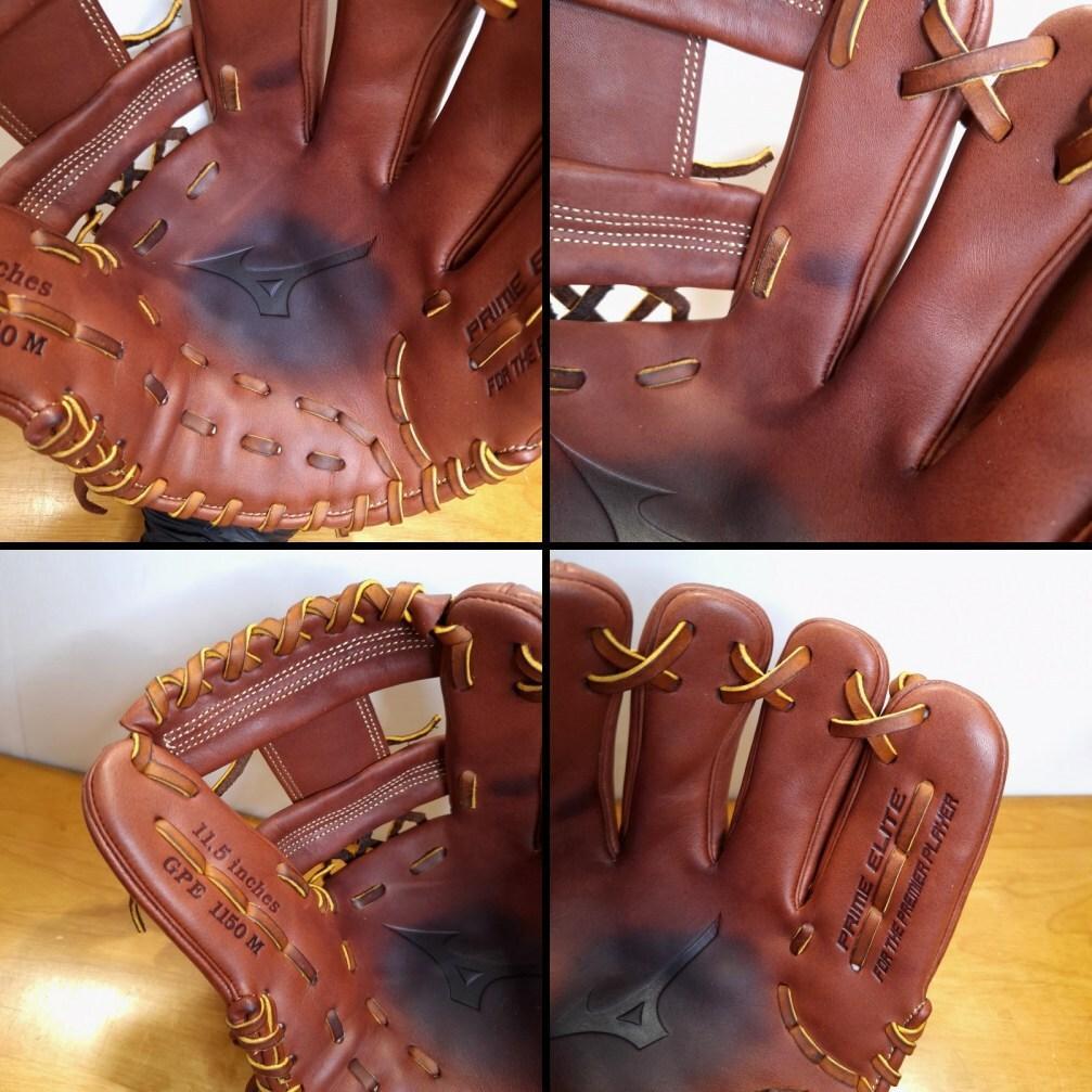 ミズノ プライムエリート PRIME USA版 限定モデル 内野用 軟式グローブ