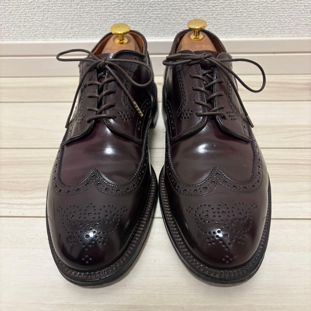 Alden オールデン コードバン ショートウイングチップ US8E 26cm