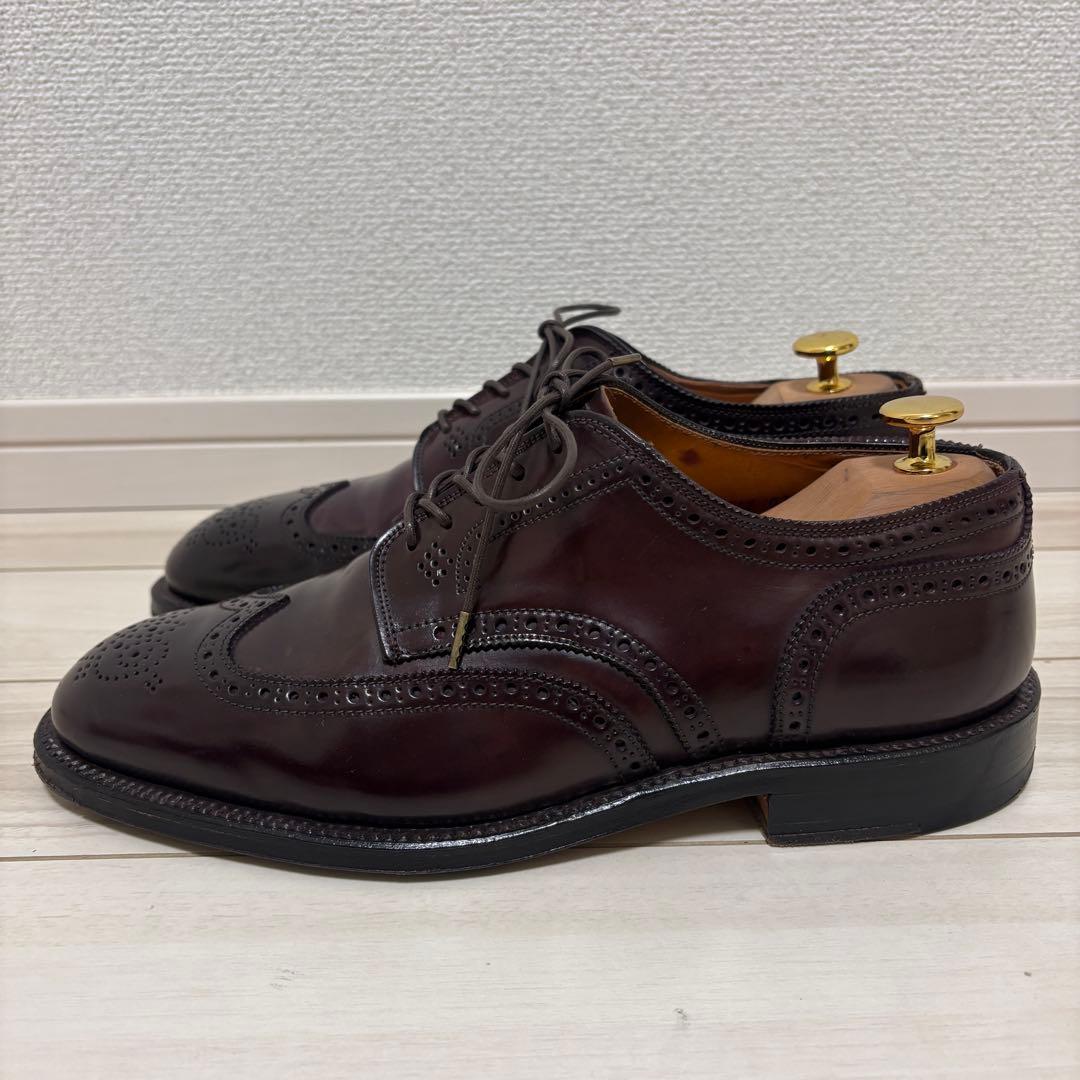 Alden オールデン コードバン ショートウイングチップ US8E 26cm