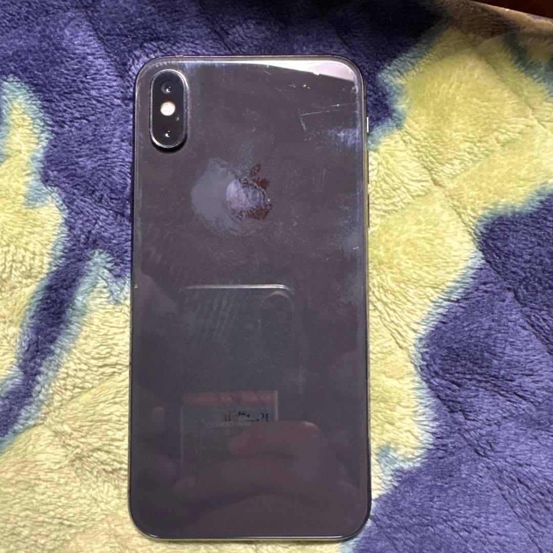 Apple iPhone X スペースグレー 本体