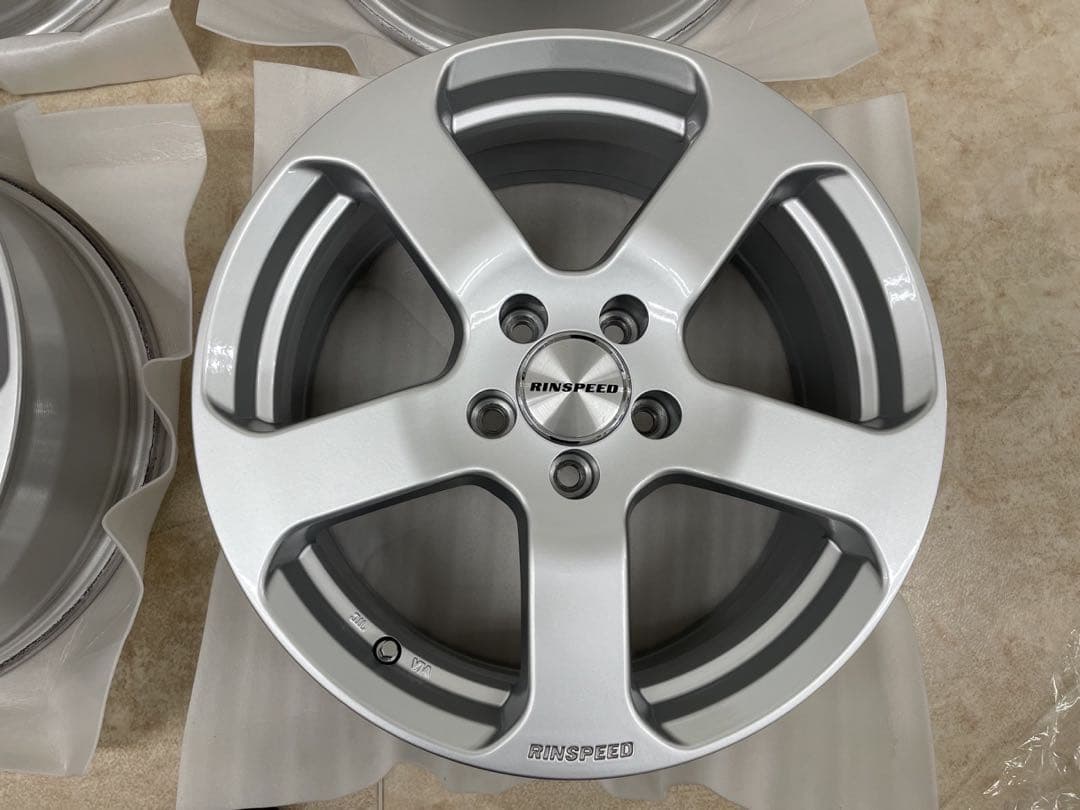 RINSPEED 17インチ 7.5J＋37 5H112純正ボルト対応4本セット