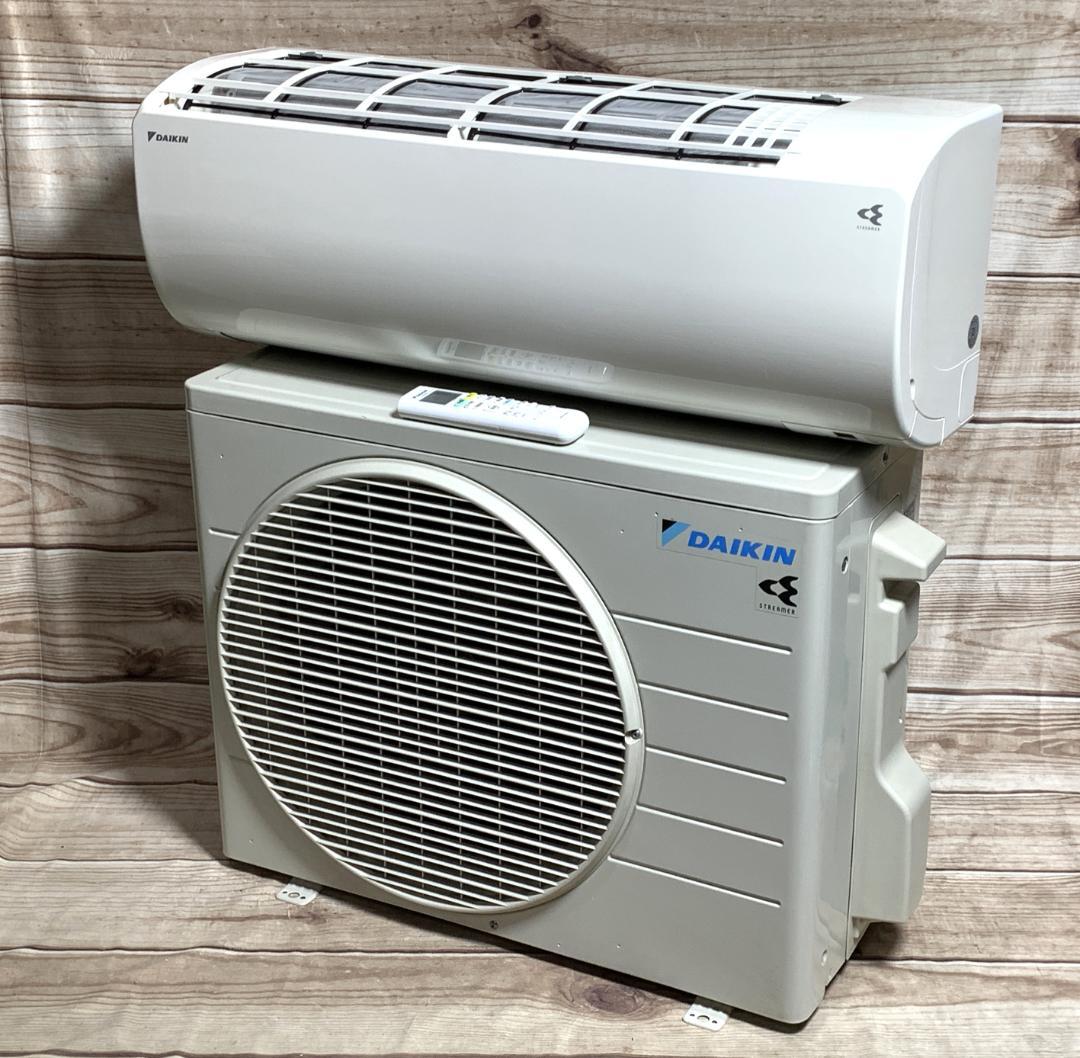ダイキン 12畳 2.8kW 100V ストリーマ S28YTES 全清掃済♪