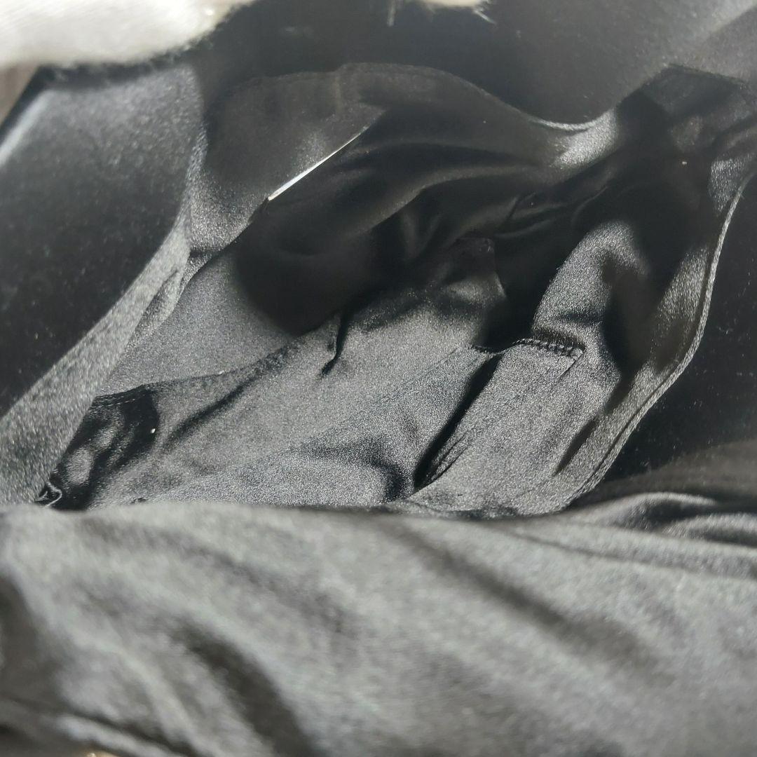 ジミーチュウ Bonny ツイストハンドル チェーンショルダーバッグ ブラック