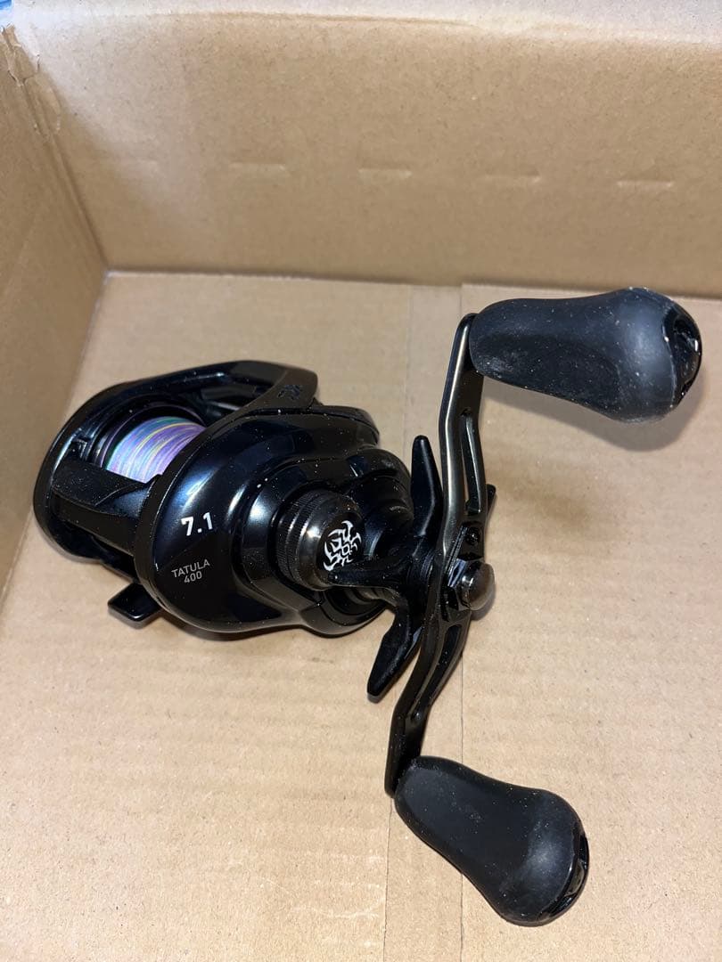 ダイワ　TATURA タトゥーラTW400H ライン付き