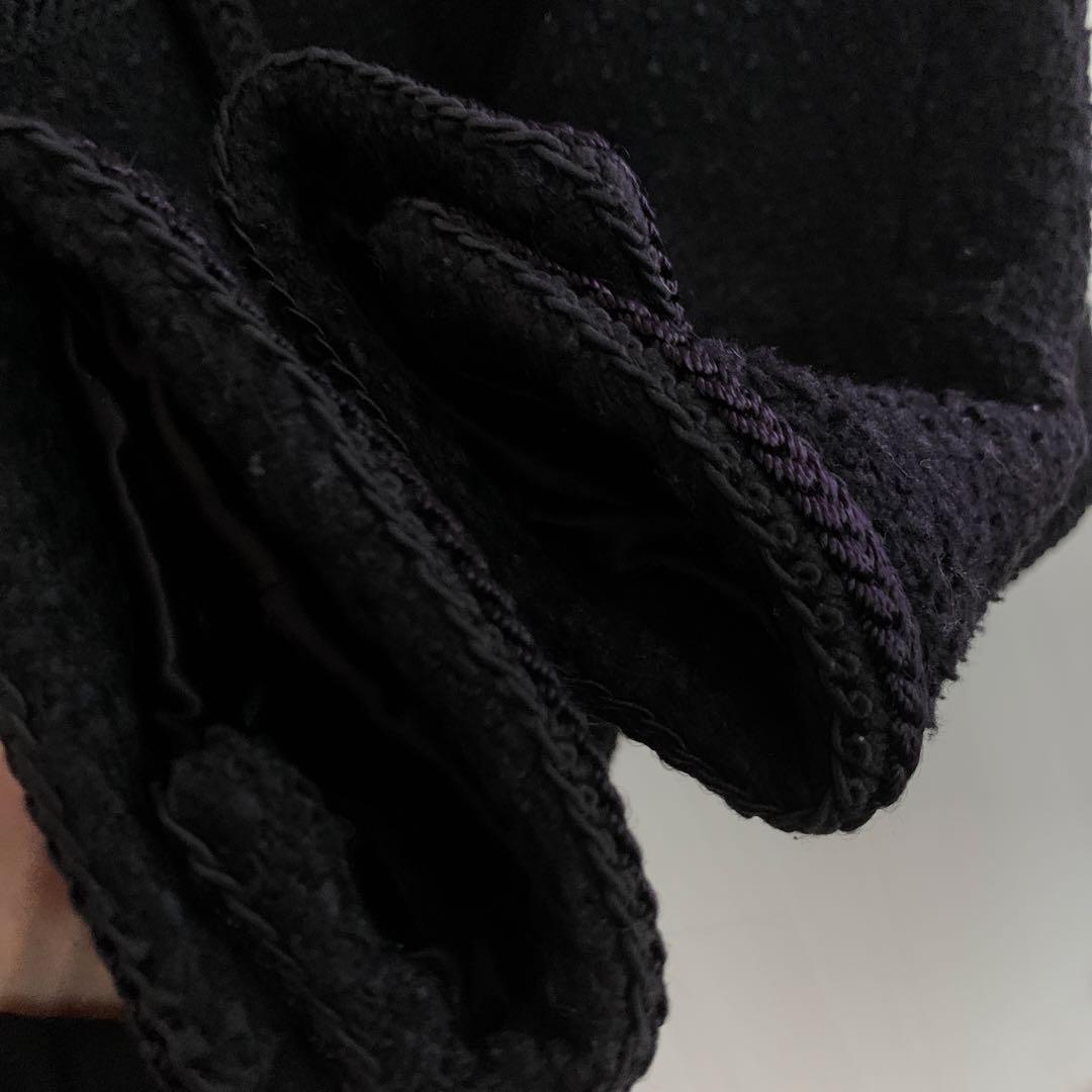 CELINE ブラック ノーカラージャケット