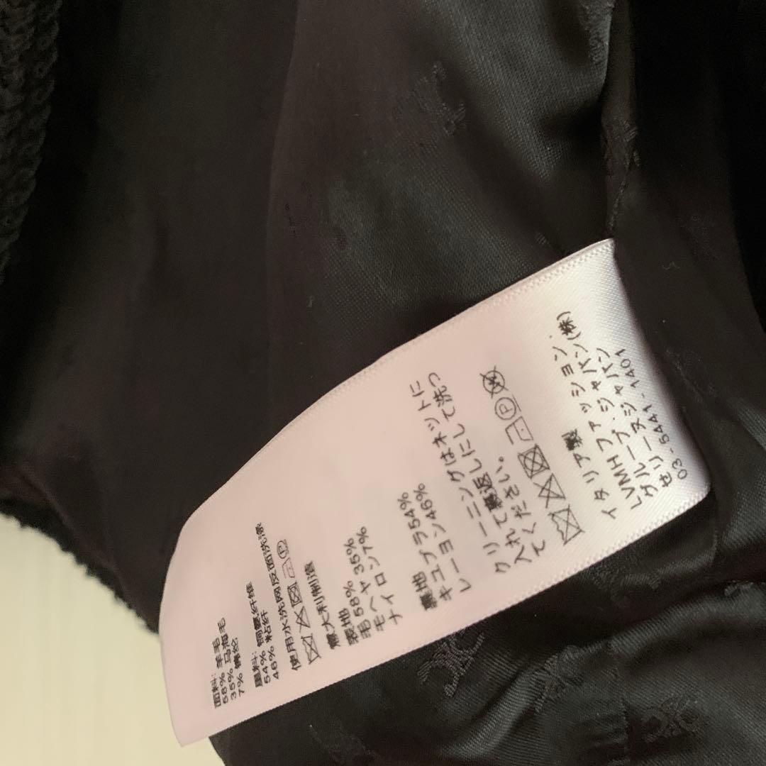 CELINE ブラック ノーカラージャケット