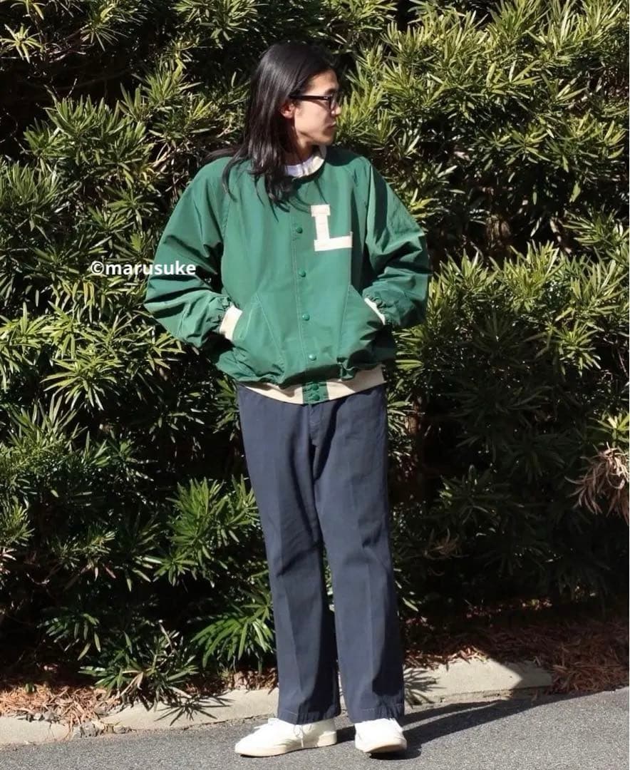 Quigley キグリー　スタジャン　ジャケット　ネイビー　roku