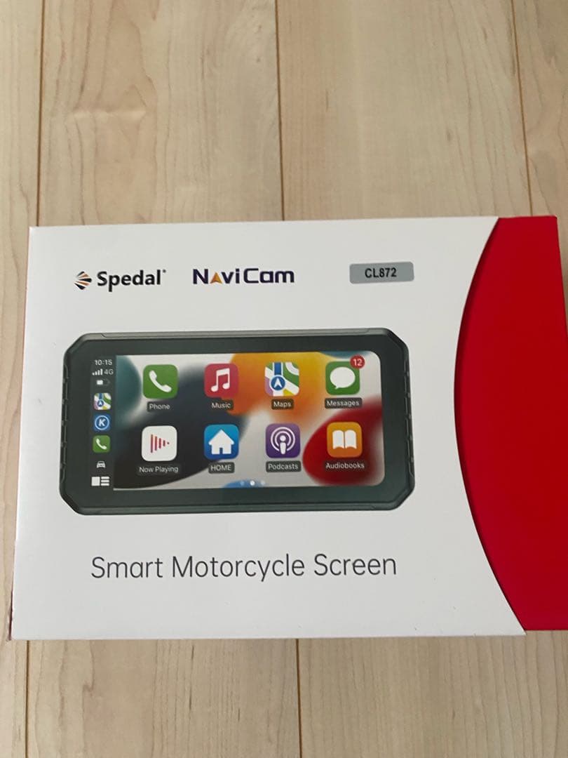 バイク スマートモニター CarPlay Android 対応 バイク用ナビ