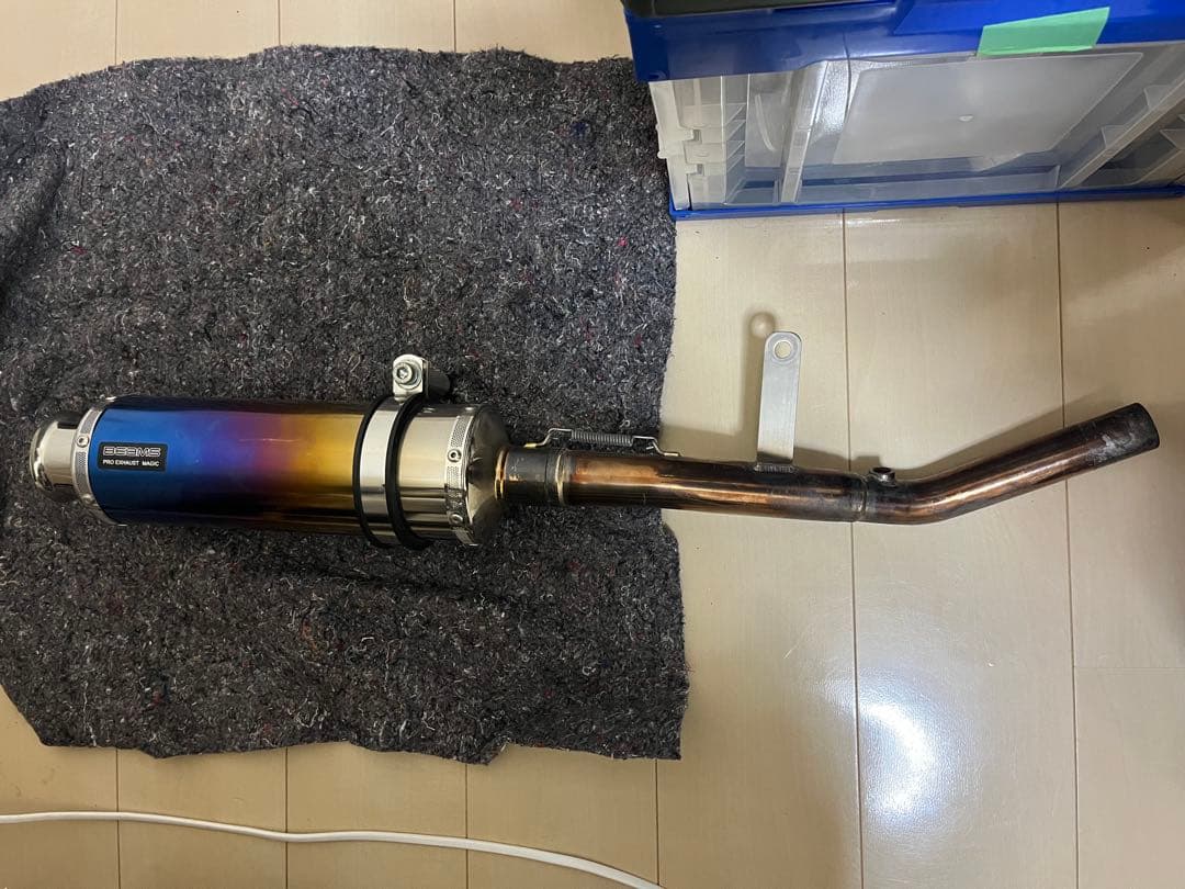 カワサキ　D-TRACKER X BEAMS マフラー