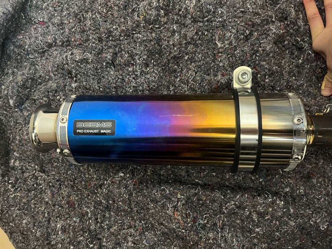 カワサキ　D-TRACKER X BEAMS マフラー