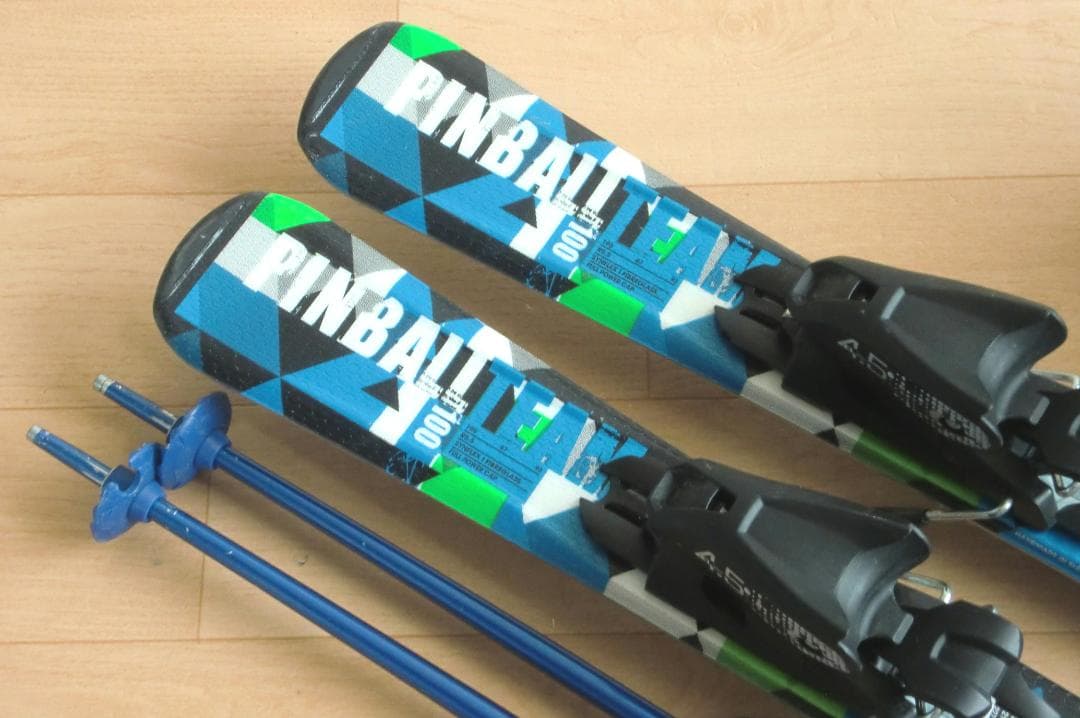 ■■送料無料■ELAN＋Hart■子供用スキー4点セット■100/20■WAX■