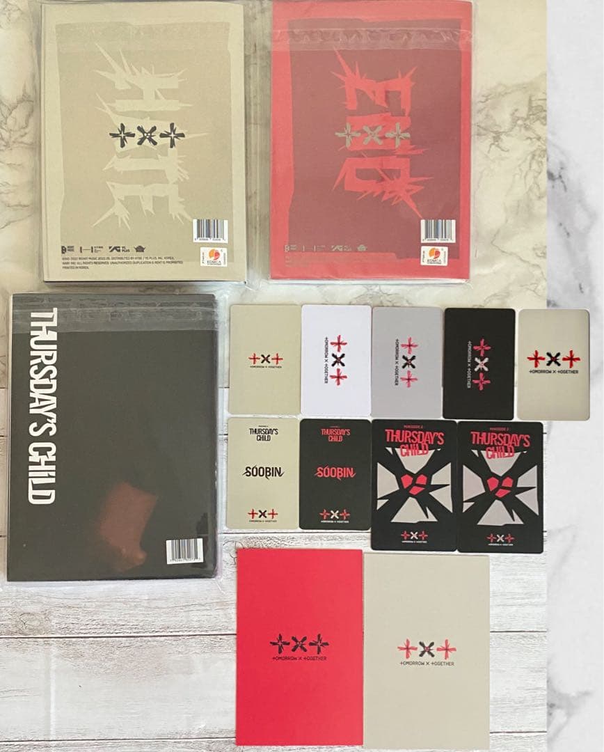 TXT Thursday's Child Target ラキドロ トレカ スビン