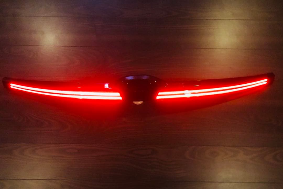 ☆★☆GK・GP フィット ファイバーLEDリアガーニッシュ スモーク仕様☆★☆