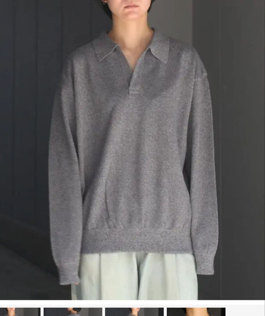 見*い様 crepuscule　Moss Stitch Skipper　size