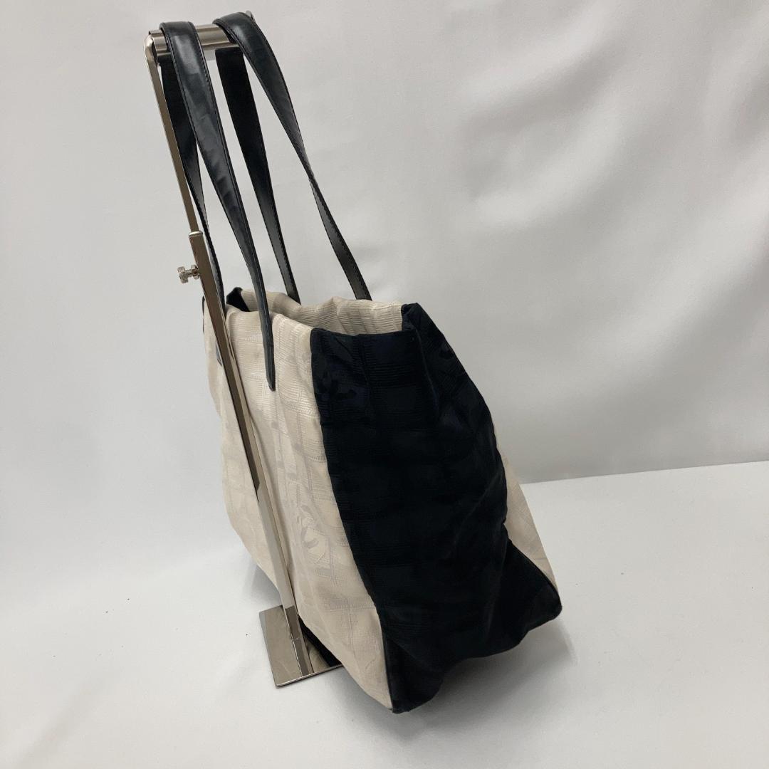希少色⭐シャネル CHANEL ニュートラベル トート バイカラー
