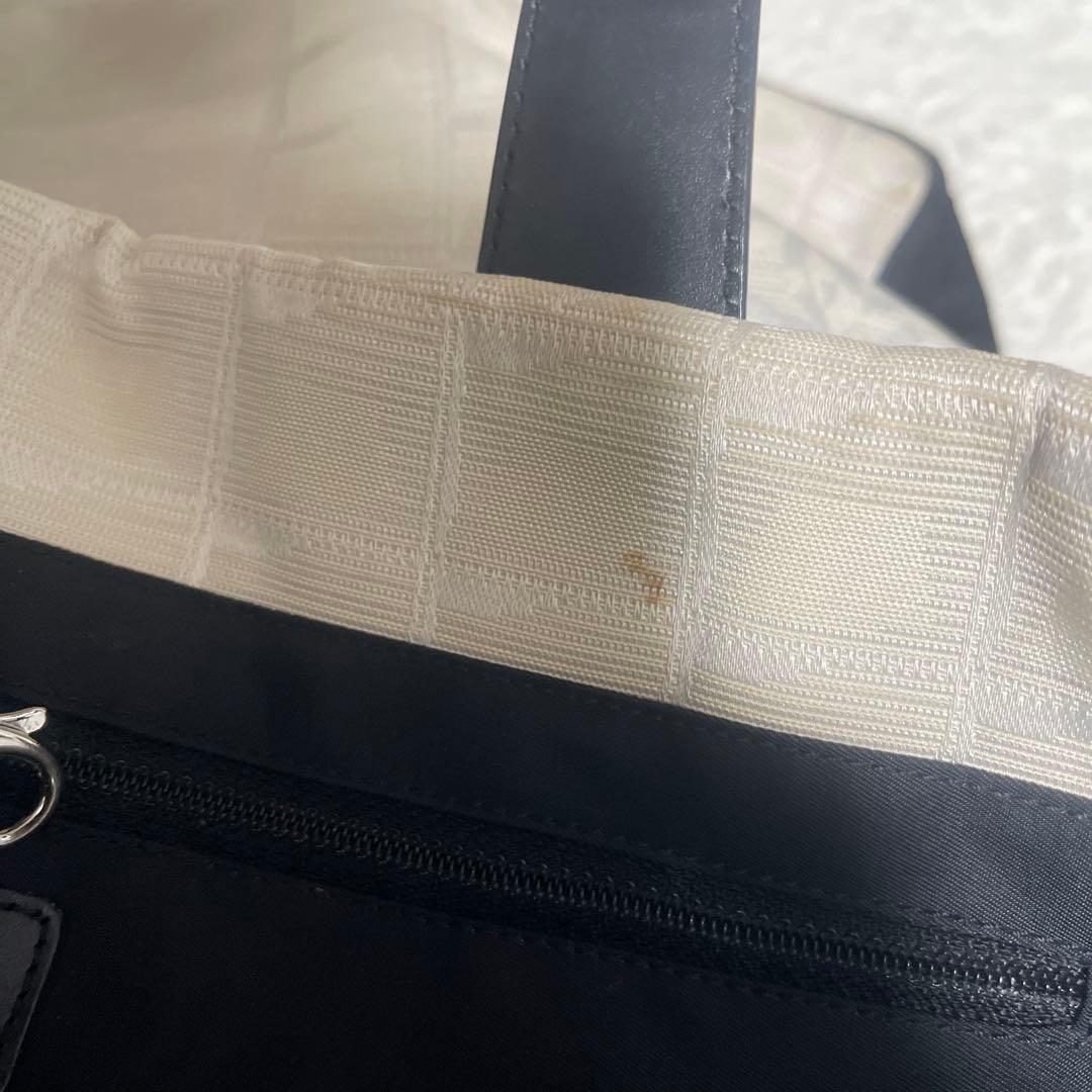 希少色⭐シャネル CHANEL ニュートラベル トート バイカラー