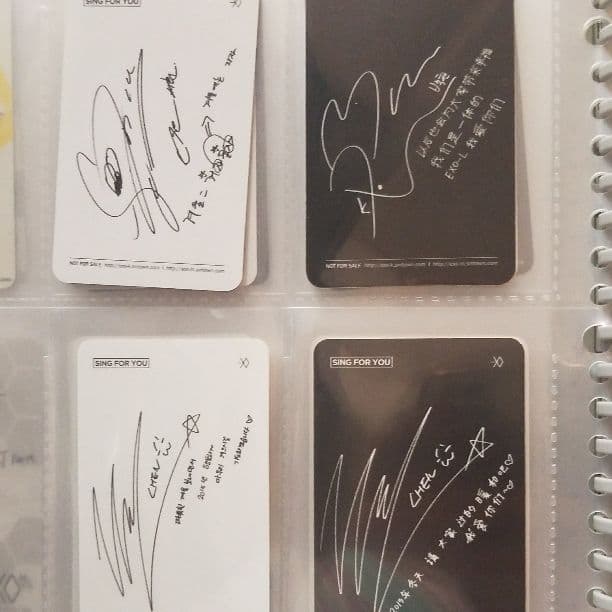 【公式】EXO Sing for you トレカ