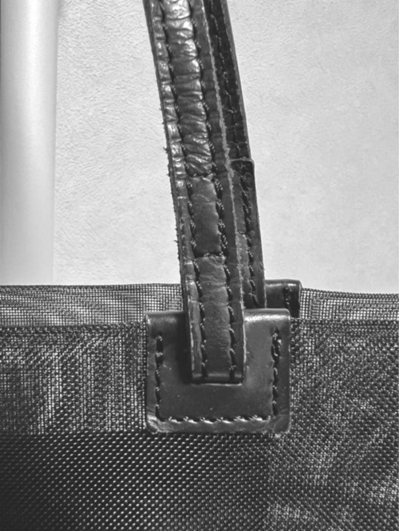 レア｜ゴルチエ　ドラゴン　メッシュ　バッグ　ミニトート　ブラック