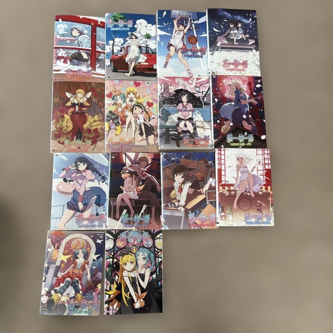 物語シリーズ　 DVD コレクション 14枚セット