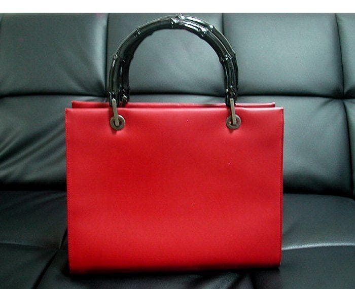 GUCCI　グッチ バンブー レザー トートバッグ　イタリア製