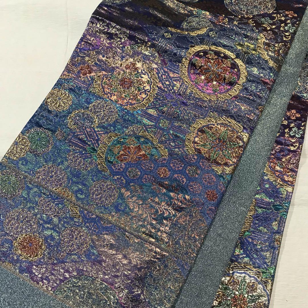 ＊正絹/袋帯/未仕立て