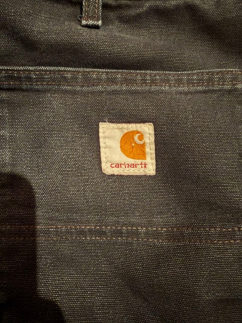 雰囲気抜群　カーハート　ダブルニー　usa製　w34 L30