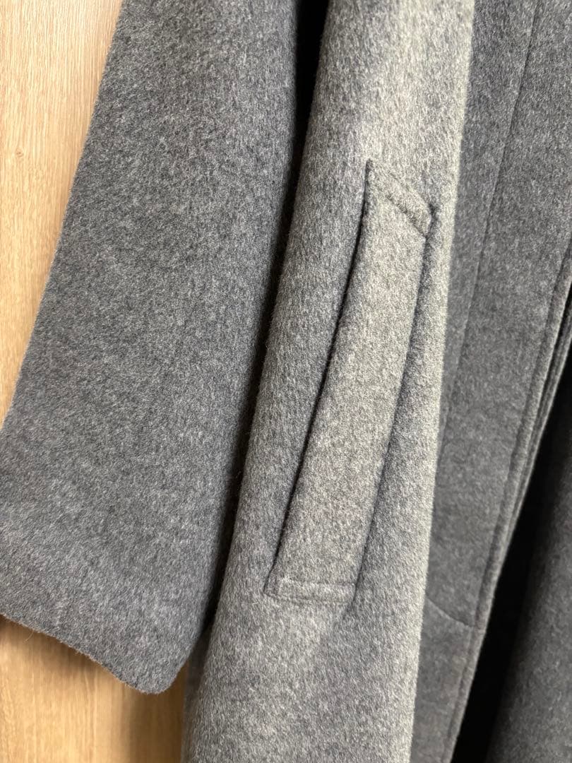 JOURNAL STANDARD ステンカラーコート グレー ウール GLAY