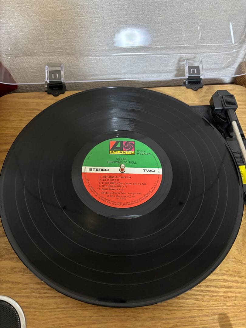 AC/DC HIGHWAY TO HELL 帯付き国内盤LPレコード