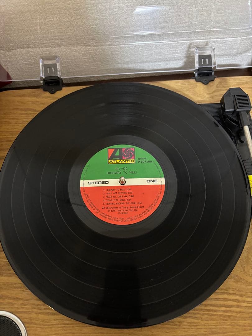 AC/DC HIGHWAY TO HELL 帯付き国内盤LPレコード