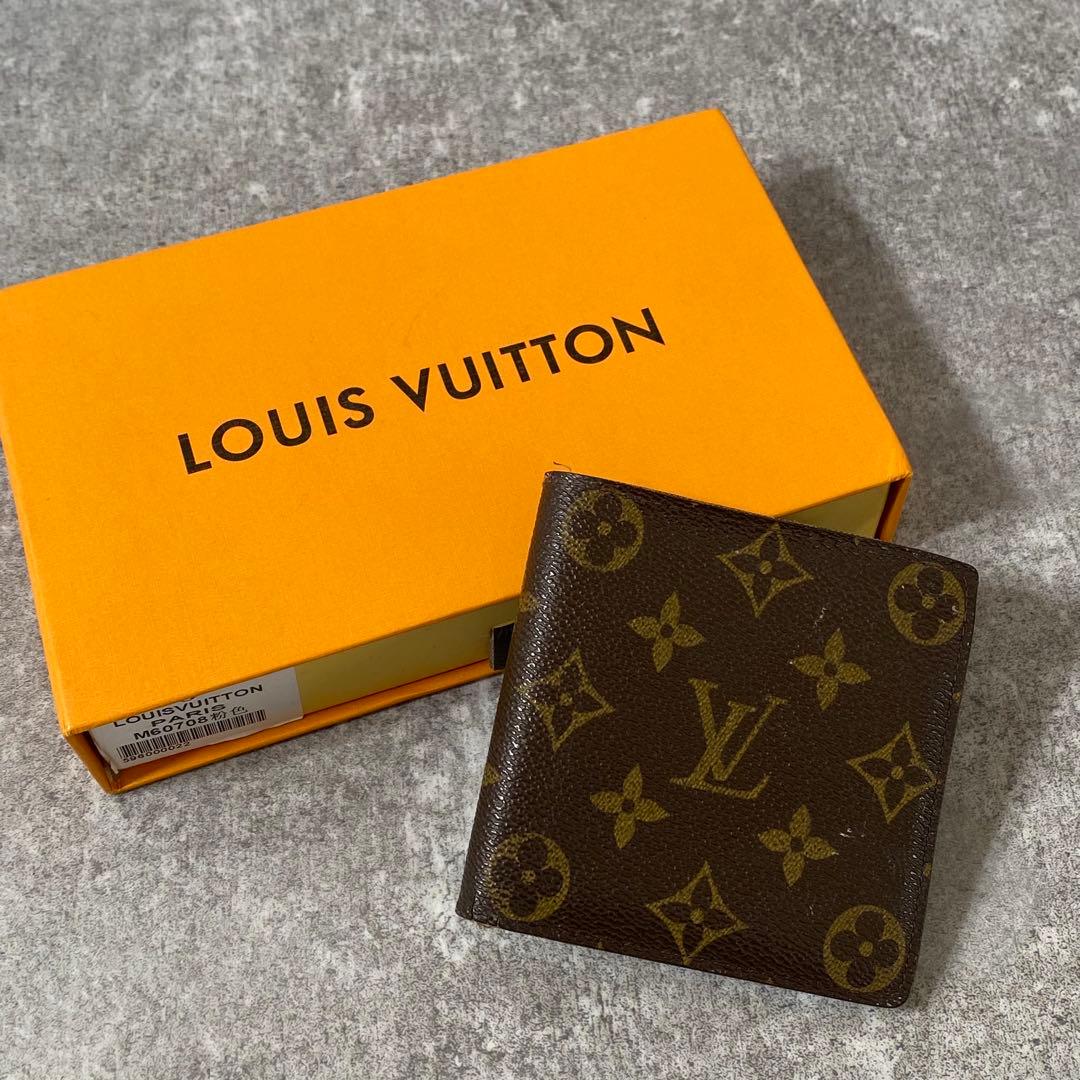 ルイヴィトン モノグラム ポルトフォイユ マルコ 二つ折り財布